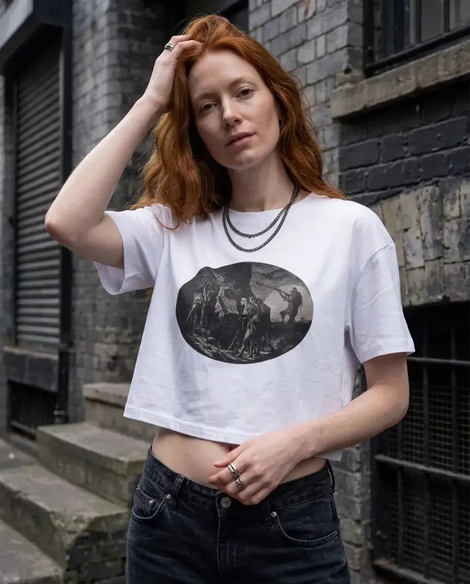 Women's Crop Top Ritual Themed