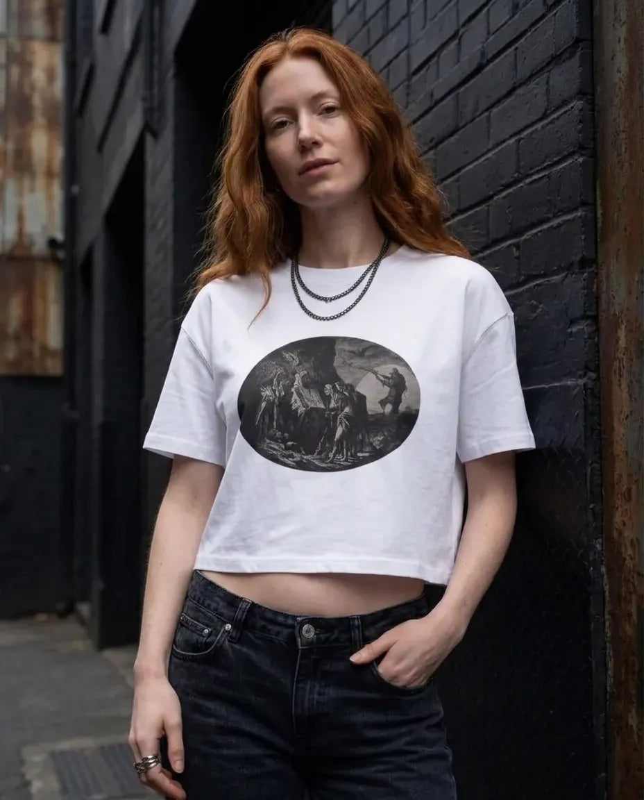 Women's Crop Top Ritual Themed