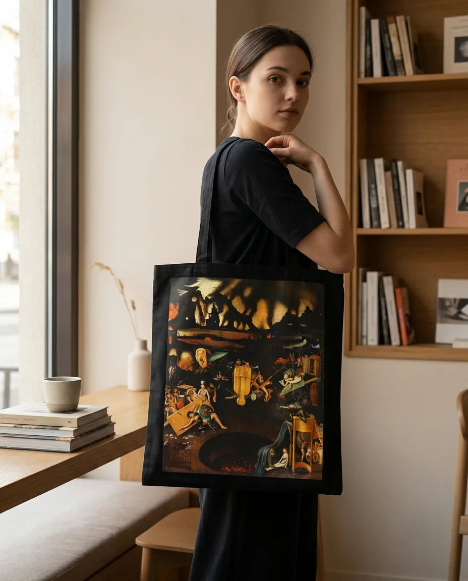 Siyah Kanvas Bez Çanta 35*40